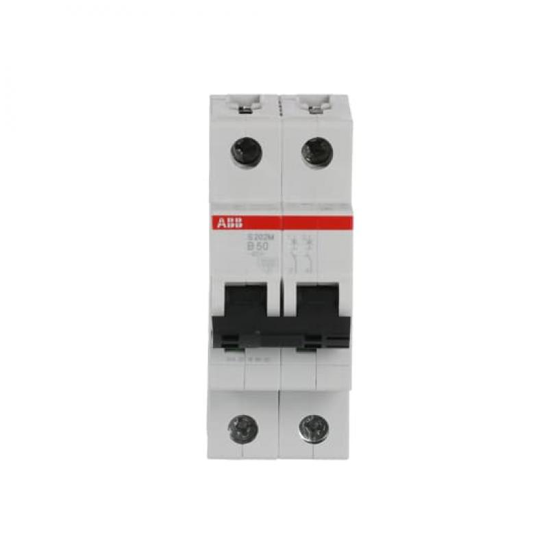 ABB S202M-B50 Sicherungsautomat B-Char., 10 kA, 50 A, 2P