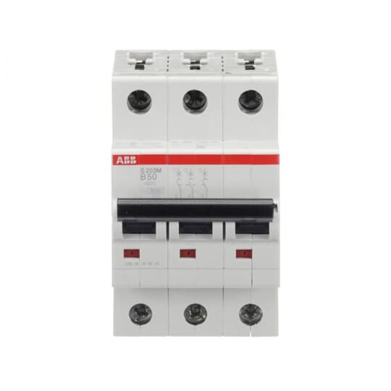 ABB S203M-B50 Sicherungsautomat B-Char., 10 kA, 50 A, 3P