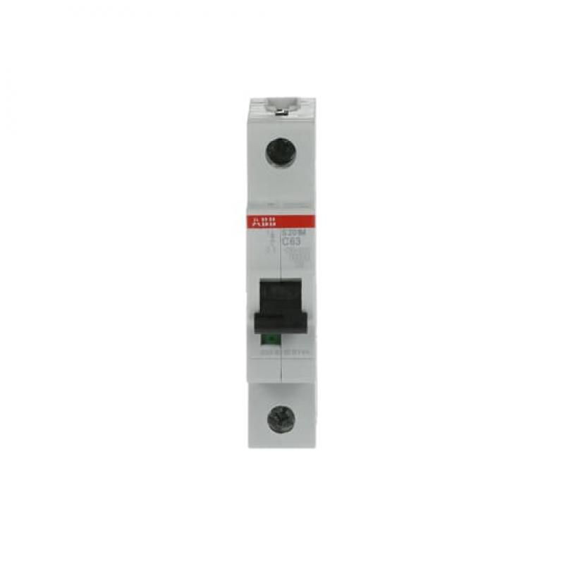 ABB S201M-C63 Sicherungsautomat C-Char., 10 kA, 63 A, 1P