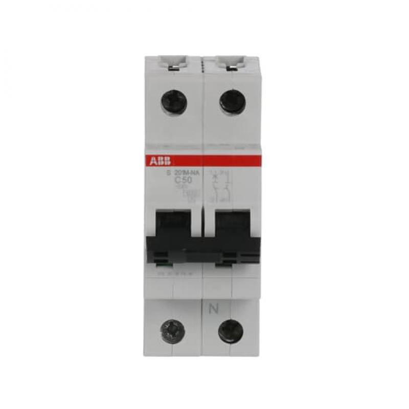 ABB S201M-C50NA Sicherungsautomat C-Char., 10 kA, 50 A, 1P+NA