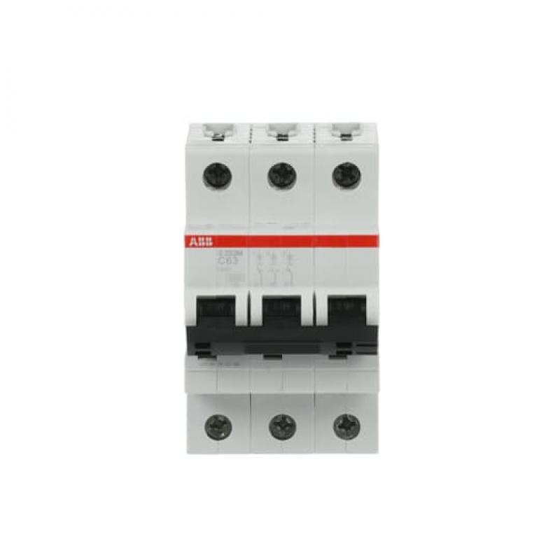 ABB S203M-C63 Sicherungsautomat C-Char., 10 kA, 63 A, 3P