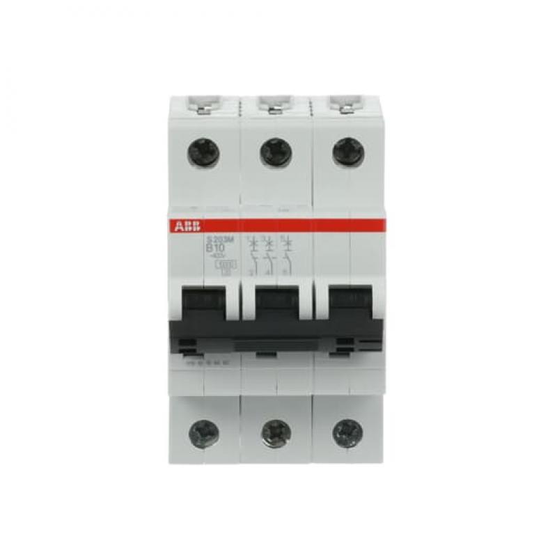 ABB S203M-B10 Sicherungsautomat B-Char., 10 kA, 10 A, 3P