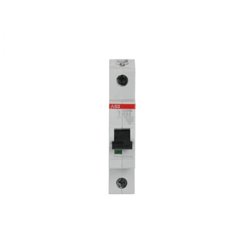 ABB S201M-C0.5 Sicherungsautomat C-Char., 10 kA, 0.5 A, 1P