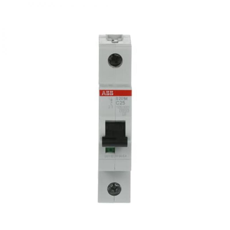 ABB S201M-C25 Sicherungsautomat C-Char., 10 kA, 25 A, 1P