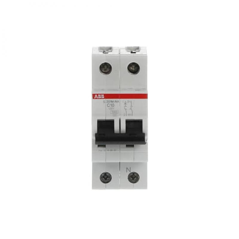 ABB S201M-C10NA Sicherungsautomat C-Char., 10 kA, 10 A, 1P+NA