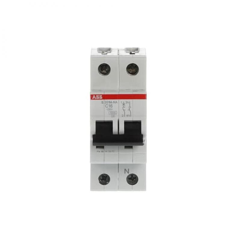 ABB S201M-C16NA Sicherungsautomat C-Char., 10 kA, 16 A, 1P+NA