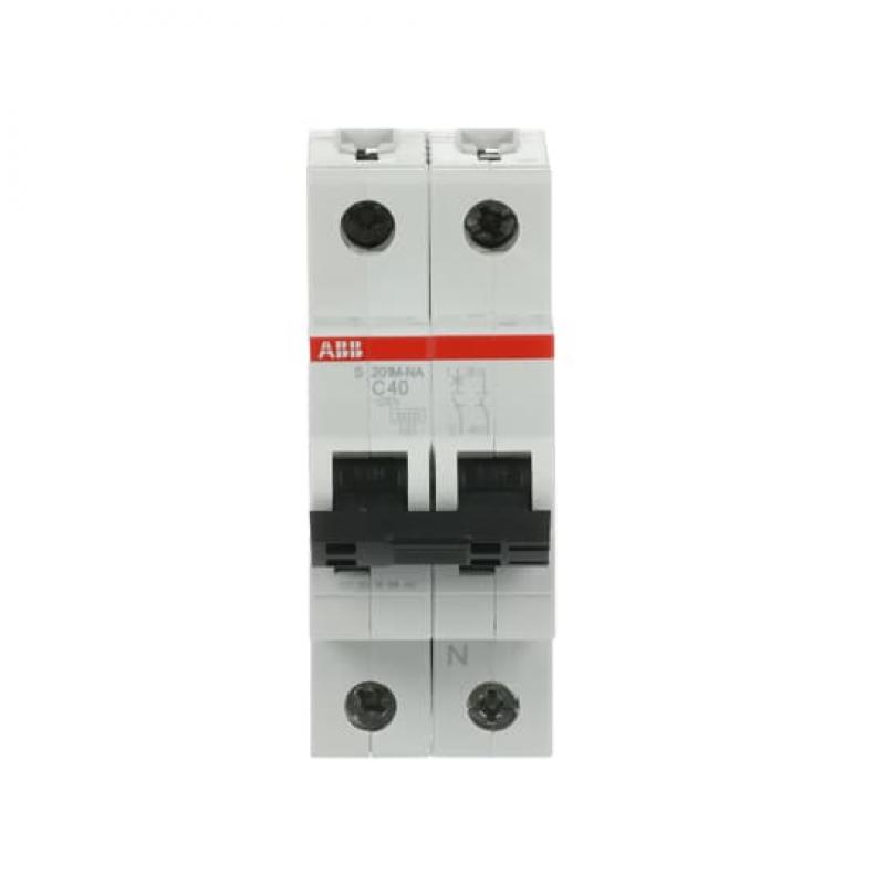 ABB S201M-C40NA Sicherungsautomat C-Char., 10 kA, 40 A, 1P+NA