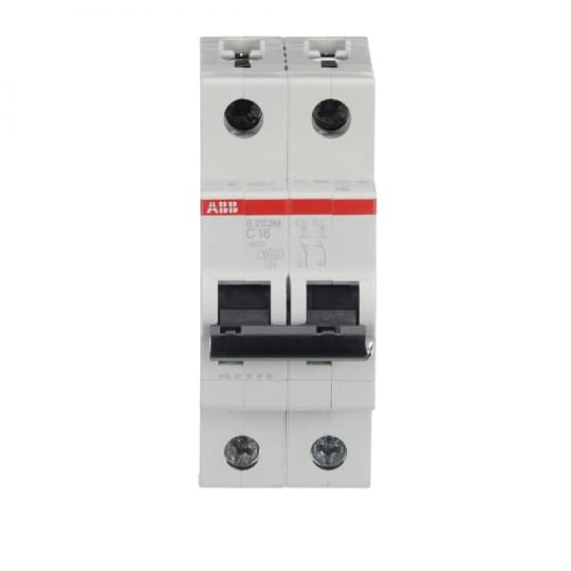 ABB S202M-C16 Sicherungsautomat C-Char., 10 kA, 16 A, 2P