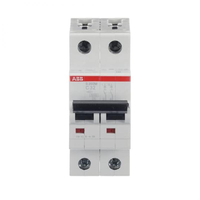 ABB S202M-C32 Sicherungsautomat C-Char., 10 kA, 32 A, 2P