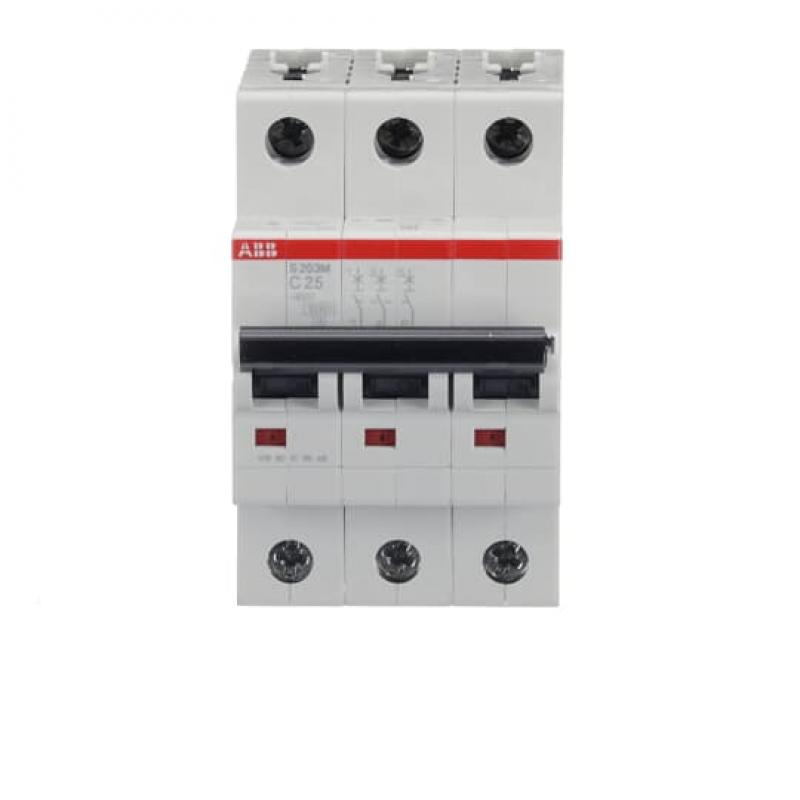 ABB S203M-C25 Sicherungsautomat C-Char., 10 kA, 25 A, 3P