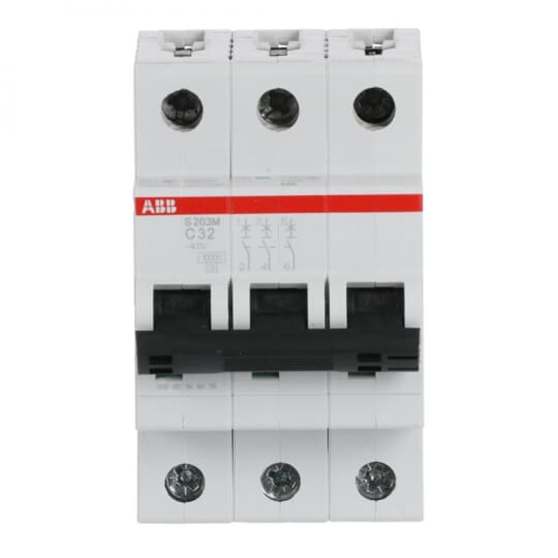 ABB S203M-C32 Sicherungsautomat C-Char., 10 kA, 32 A, 3P