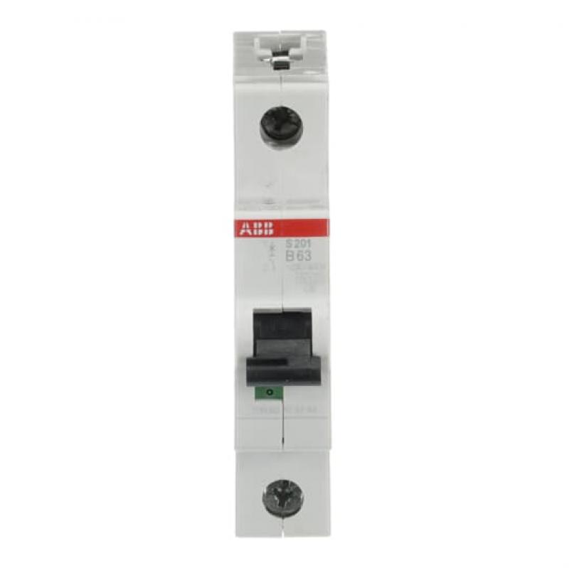 ABB S201-B63 Sicherungsautomat B-Char., 6 kA, 63 A, 1P