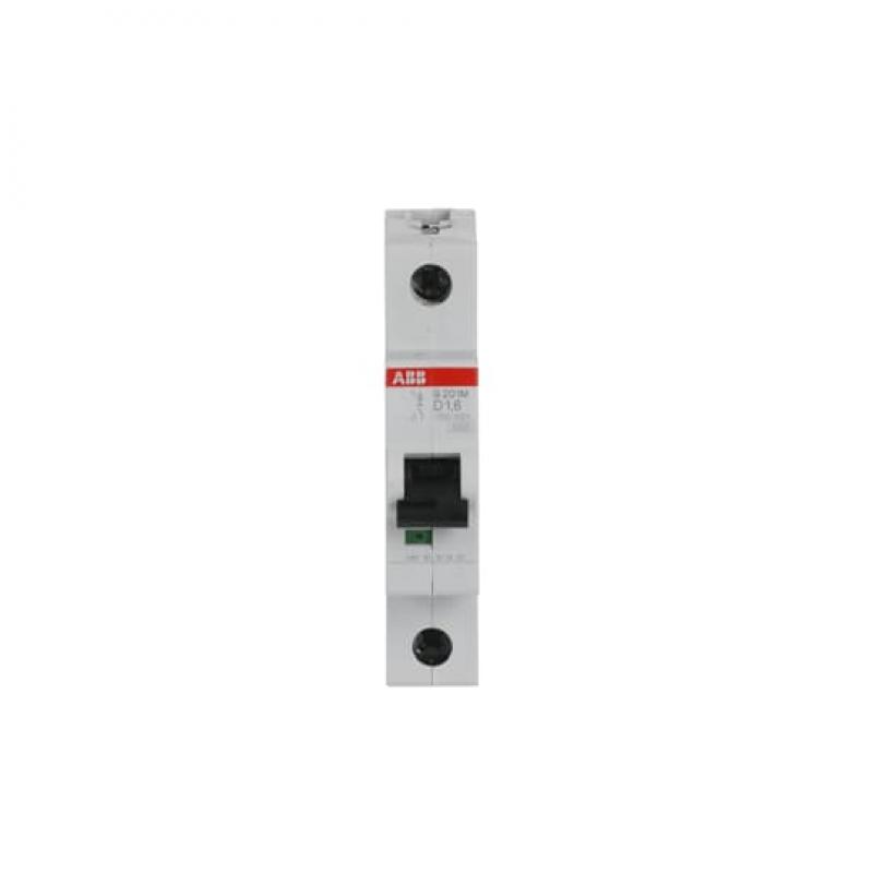 ABB S201M-D1.6 Sicherungsautomat D-Char., 10 kA, 1.6 A, 1P