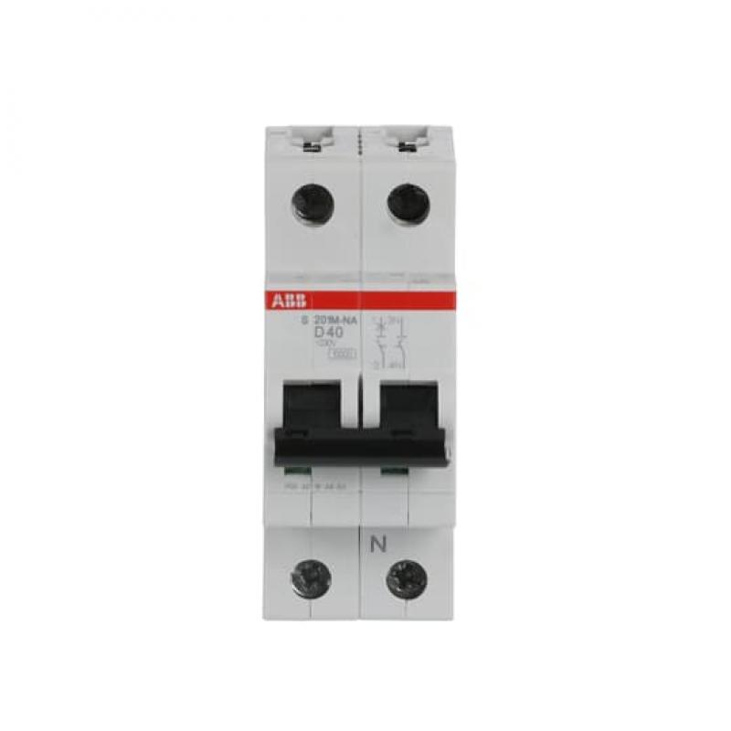 ABB S201M-D40NA Sicherungsautomat D-Char., 10 kA, 40 A, 1P+NA