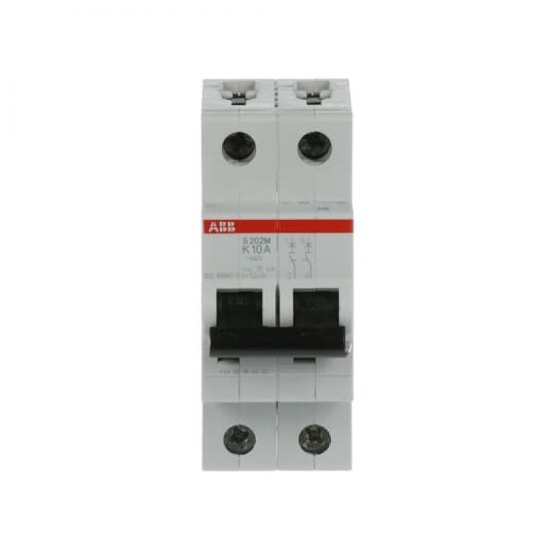 ABB S202M-K10 Sicherungsautomat K-Char., 10 kA, 10 A, 2P