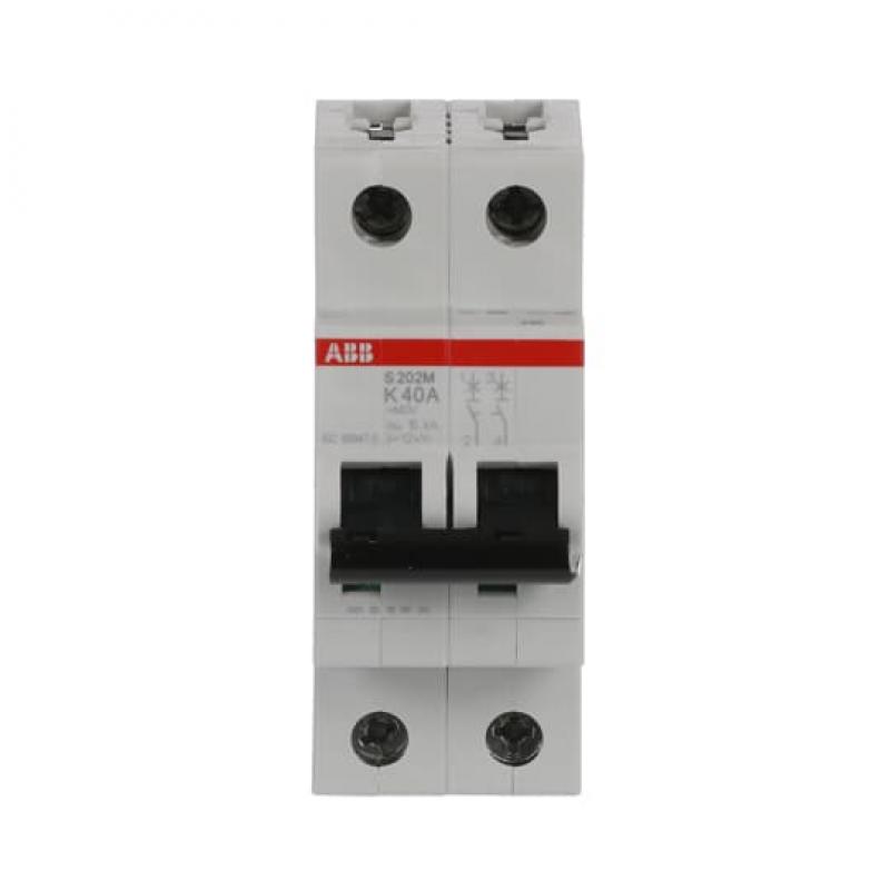 ABB S202M-K40 Sicherungsautomat K-Char., 10 kA, 40 A, 2P