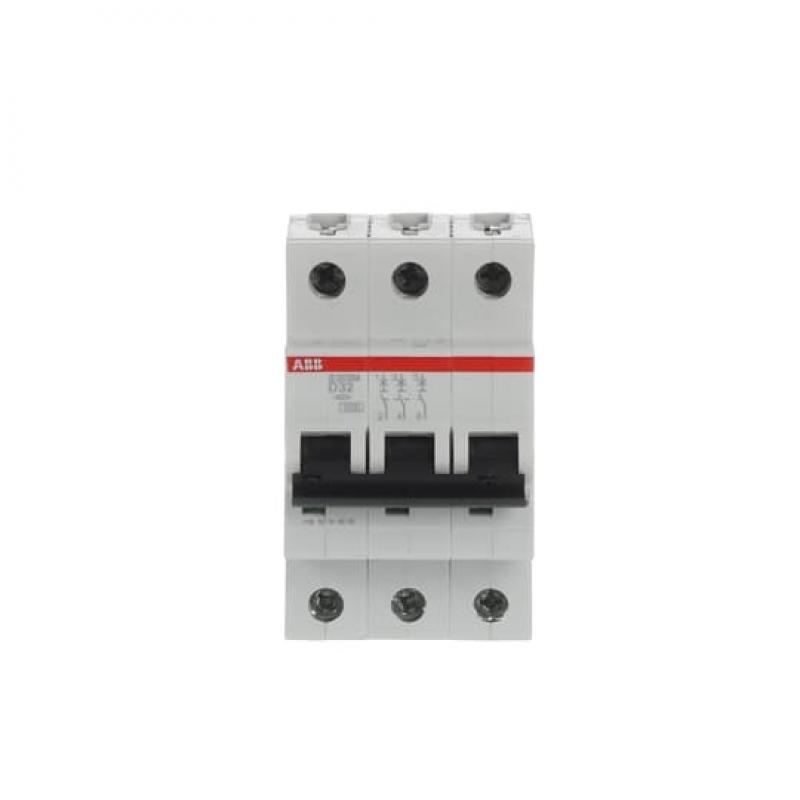 ABB S203M-D32 Sicherungsautomat D-Char., 10 kA, 32 A, 3P