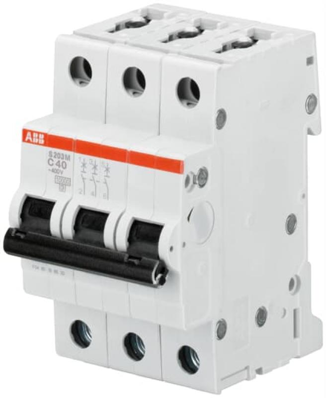 ABB S203M-K40 Sicherungsautomat K-Char., 10 kA, 40 A, 3P