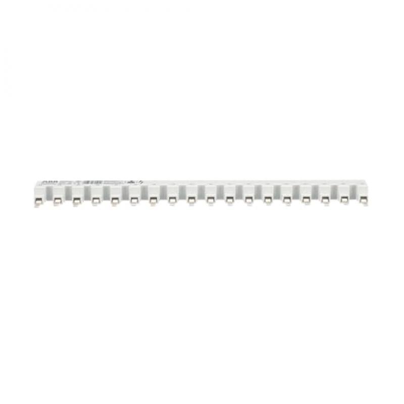ABB PS2/18/16BP Phasenschiene 2-phasig, 18 Pins, 16 mm² Phasenfolge L1-L2-L1-L2-...