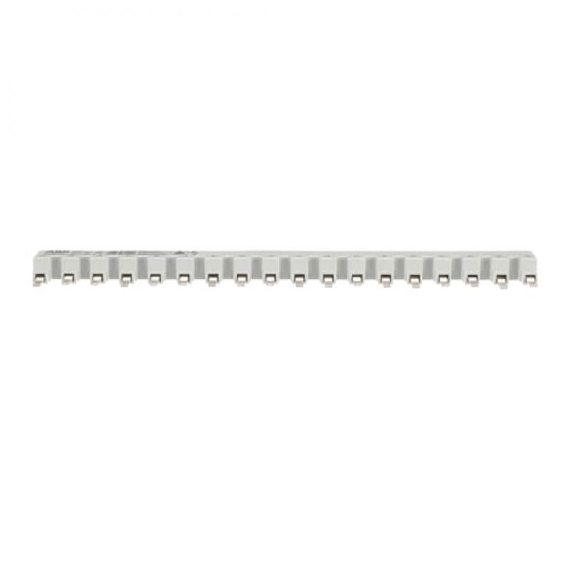 ABB PS3/18/16BP Phasenschiene 3-phasig, 18 Pins, 16 mm² Phasenfolge L1-L2-L3-L1-...