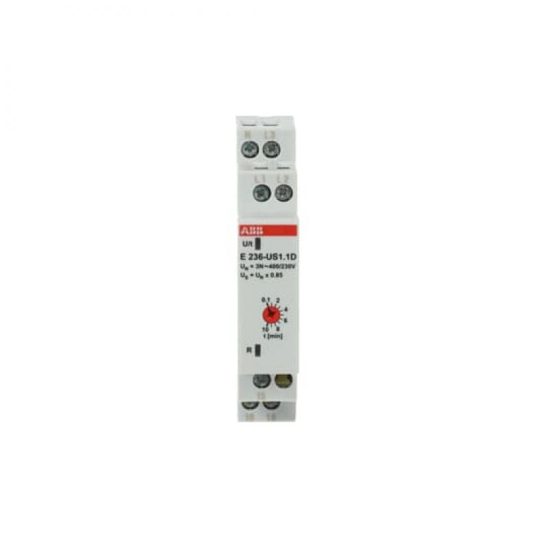 ABB E236-US1.1D Unterspannungsrelais 3Ph.+N, 1 Wechsler,Einschaltverzögerung