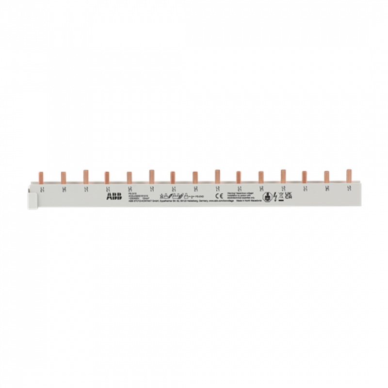 ABB PS3/15 Phasenschiene 3-phasig, 15 Pins, 10 mm²