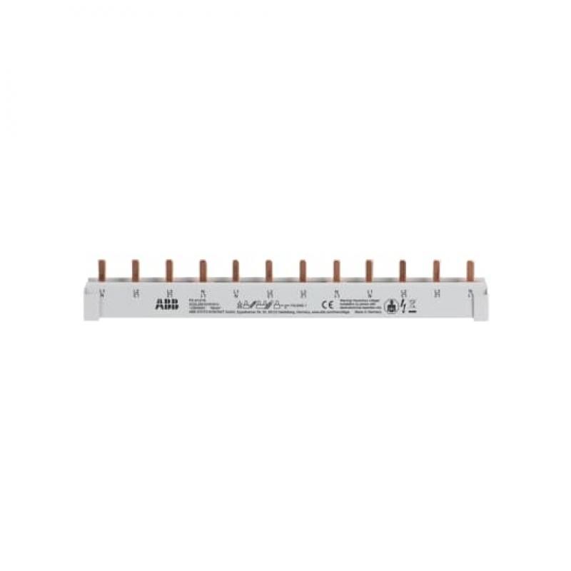 ABB PS4/12/16 Phasenschiene 4Ph., 12 Pins, 16mm2 Phasenfolge L1-L2-L3-N-L1-L2-…