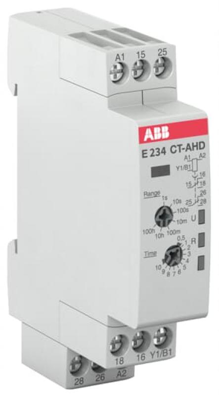 ABB CT-AHD.22 Zeitrelais, rückfallverzögert 2We, 24-48VDC, 24-240VAC