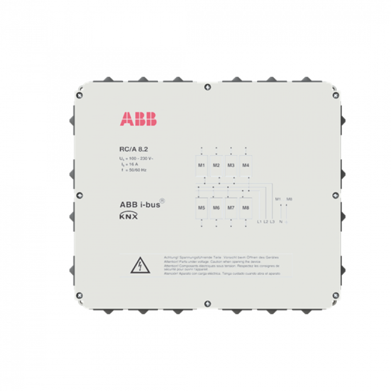 ABB RC/A8.2 Raum-Controller Grundgerät, 8 Module, AP