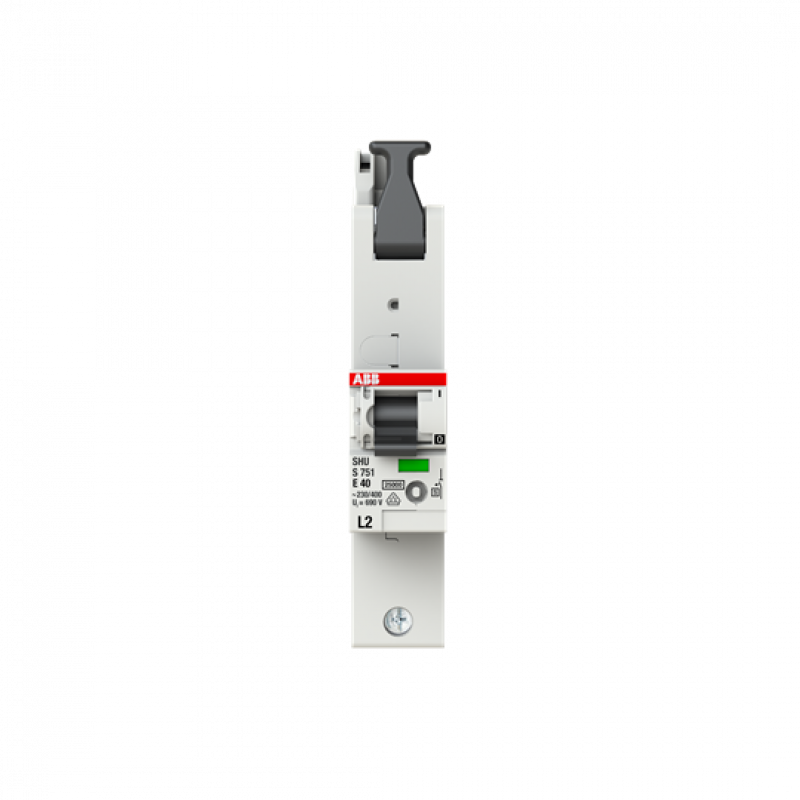 ABB S751-E40L2 Hauptleitungsschutzschalter SH-Schalter in E-Char., 25kA, 40A, 1P