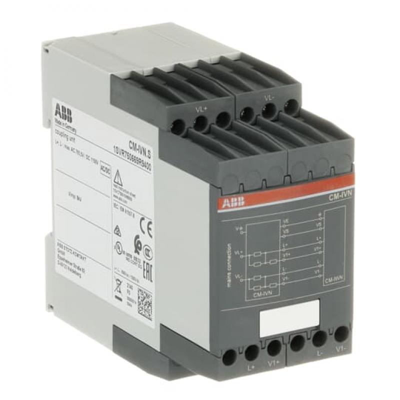 ABB CM-IVN.S Vorschaltmodul Spannungsbereichserw. für CM-IWN.1, Isolationsüberwachungsrelais Nachfolgegerät von 1SVR650669R9400