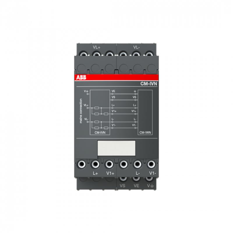 ABB CM-IVN.P Vorschaltmodul Isolationsüberwachungsrelais Spannungsbereichserw. für CM-IWN.1