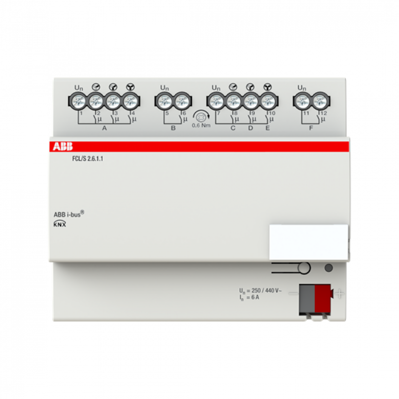 ABB FCL/S 2.6.1.1 Lüfter-Aktor, 2fach, 6 A, REG