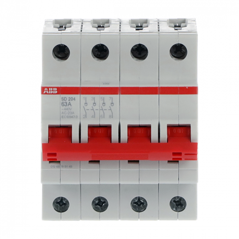 ABB SD204/63 Lasttrennschalter 4P, 63 A