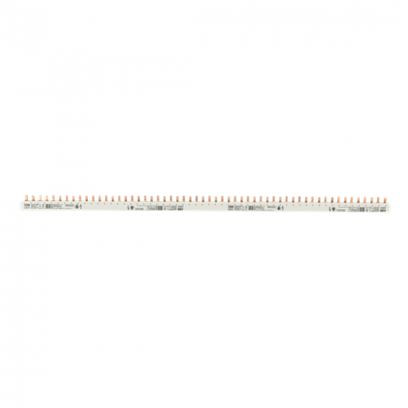ABB PS 2/56/18 CB Phasenschiene 2-phasig, 56 Pins, 18 mm² UL508 Phasenfolge L1-L2-L1-…