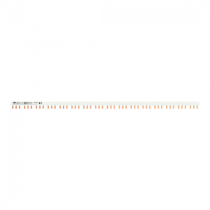 ABB PS 3/48/18 H CB Phasenschiene 3-phasig, 48 Pins, 18 mm² UL508 Phasenfolge L1-L2-L3-H(frei)-L1-L2-L3-H(frei)-…