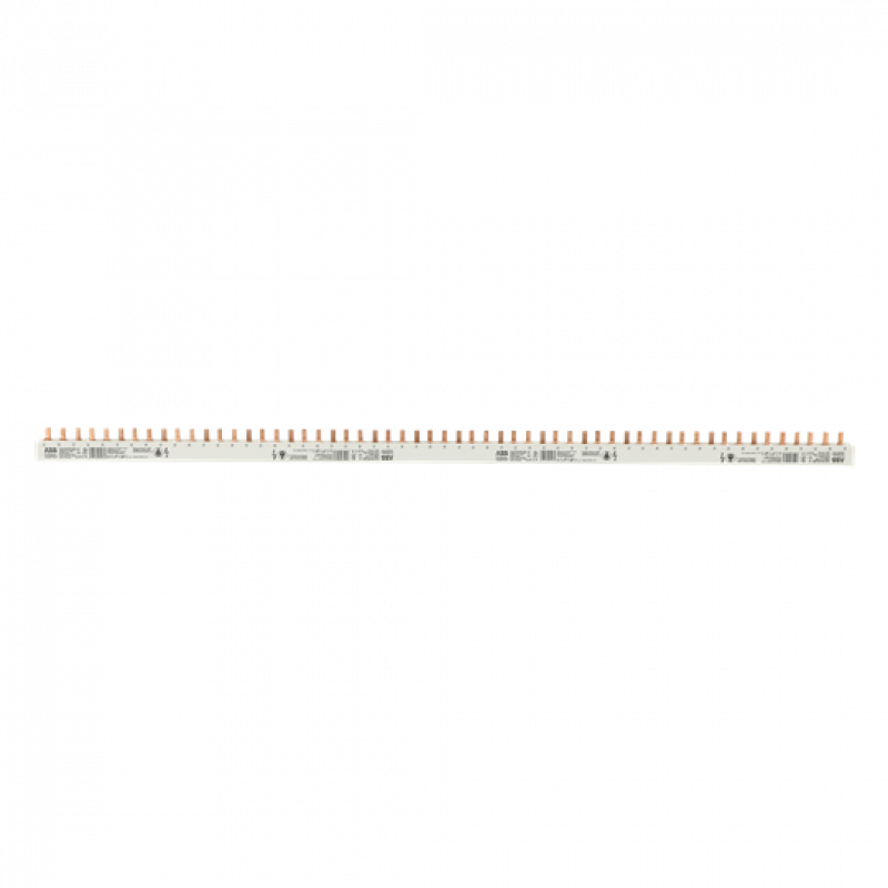 ABB PS 3/57/25 CB Phasenschiene 3-phasig, 57 Pins, 25 mm² UL508 Phasenfolge L1-L2-L3-L1-…