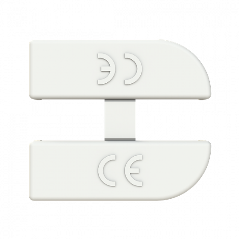 ABB PS-END 1 CB Endkappe für einphasige CB Phasenschienen UL508 geschützter Neutralleiter UL508