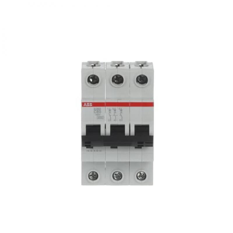 ABB S203-C80 Sicherungsautomat C-Char., 6kA, 80A, 3P