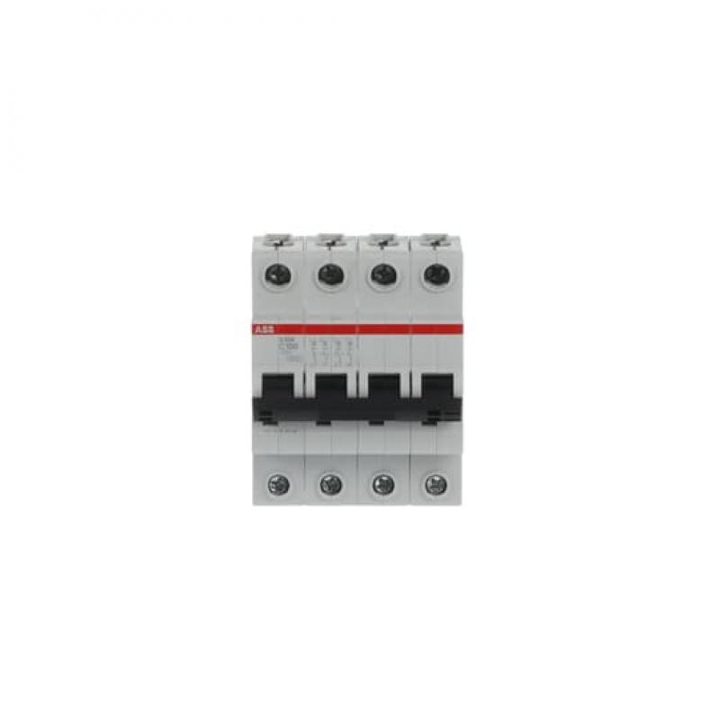 ABB S204-C100 Sicherungsautomat C-Char., 6kA, 100A, 4P