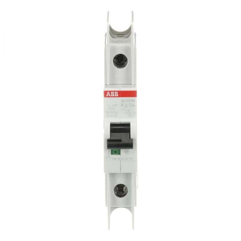 ABB SU201M-K0.75 Sicherungsautomat K-Char., 10kA, 0,75A, 1P UL489