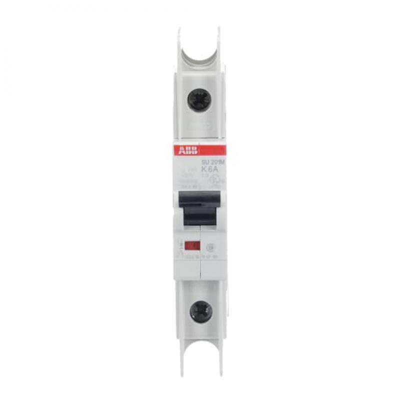 ABB SU201M-K6 Sicherungsautomat K-Char., 10kA, 6A, 1P UL489