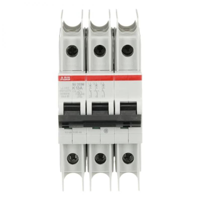 ABB SU203M-K13 Sicherungsautomat K-Char., 10kA, 13A, 3P UL489