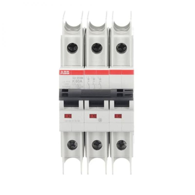 ABB SU203M-K60 Sicherungsautomat K-Char., 10kA, 60A, 3P UL489