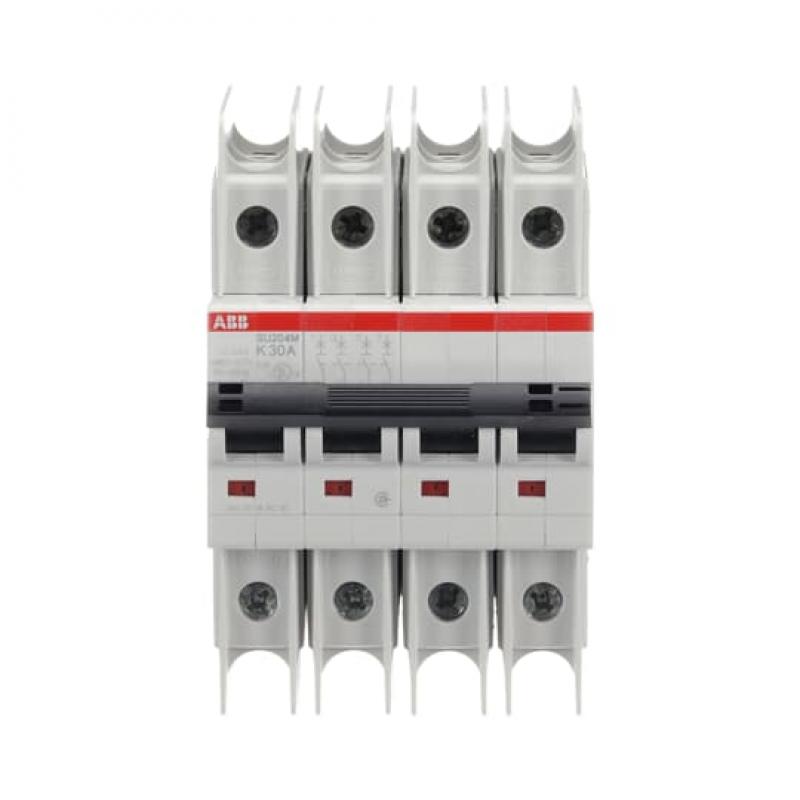 ABB SU204M-K30 Sicherungsautomat K-Char., 10kA, 30A, 4P UL489