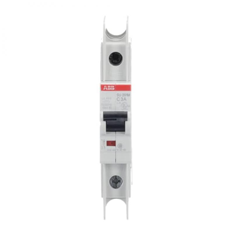 ABB SU201M-C3 Sicherungsautomat C-Char., 10kA, 3A, 1P UL489