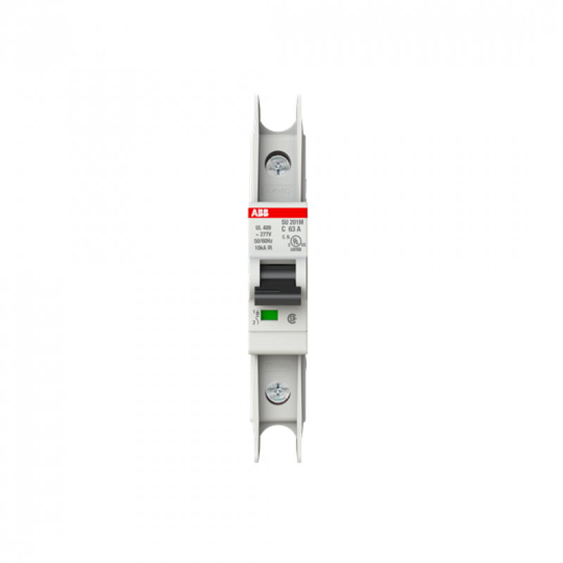 ABB SU201M-C63 Sicherungsautomat C-Char., 10kA, 63A, 1P UL489