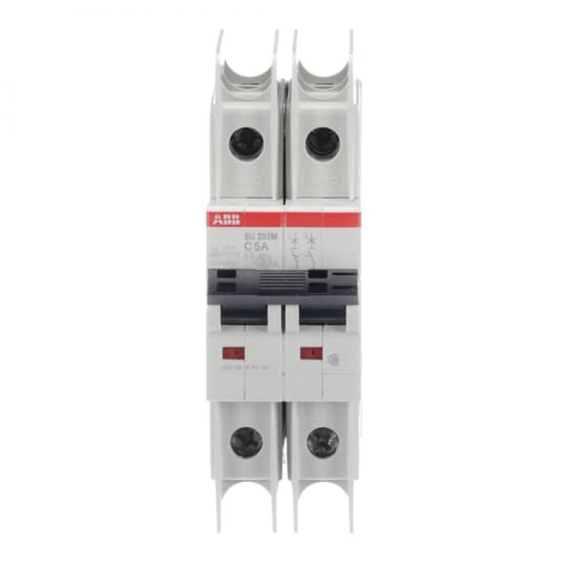 ABB SU202M-C5 Sicherungsautomat C-Char., 10kA, 5A, 2P UL489