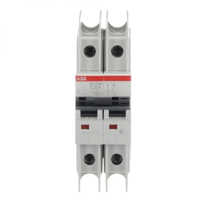 ABB SU202M-C20 Sicherungsautomat C-Char., 10kA, 20A, 2P UL489