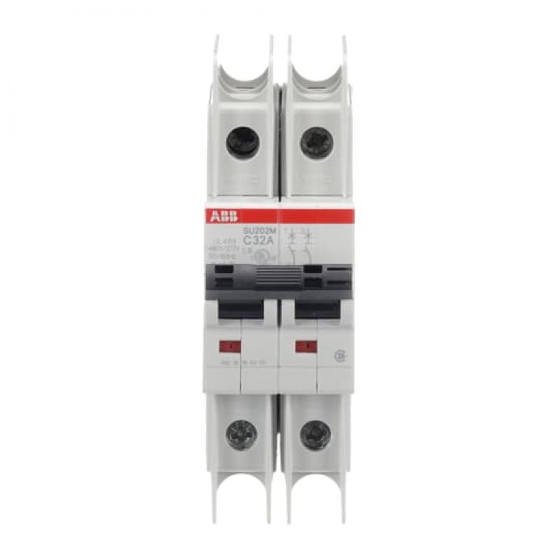 ABB SU202M-C32 Sicherungsautomat C-Char., 10kA, 32A, 2P UL489
